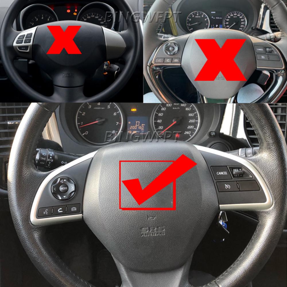 For Mitsubishi ASX 2013-2019 L200 2015 Mirage 2012 2013 2014 2015 Cruise Control Switch Steering Wheel Button Audio