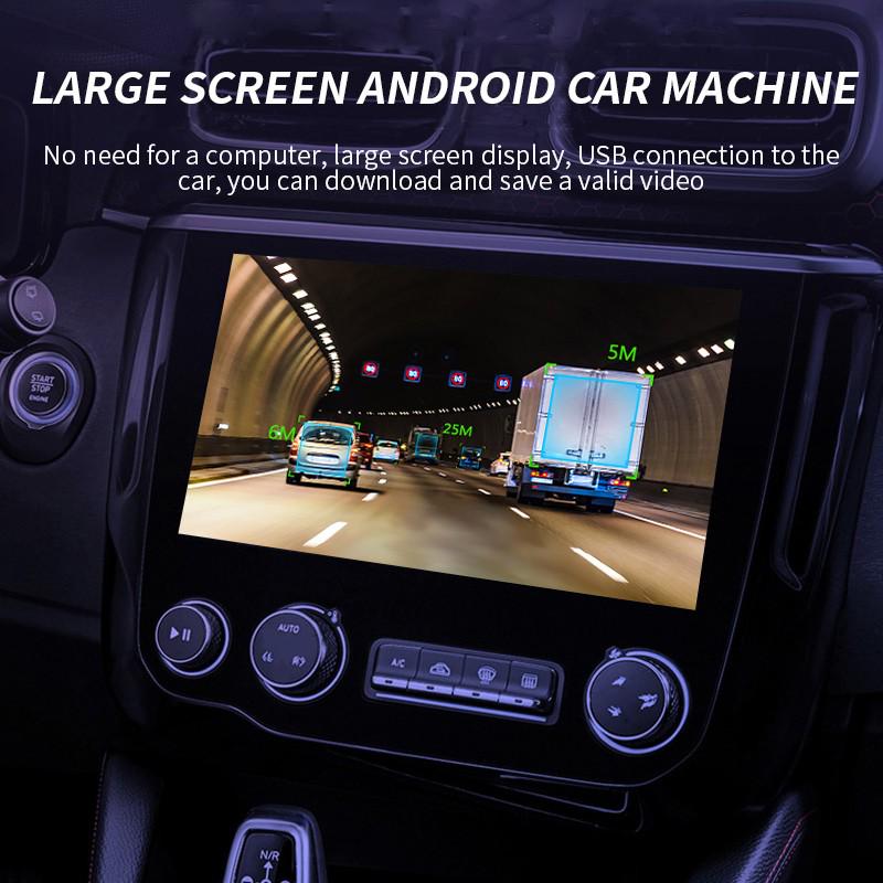 Android HD 1080P Camera ADAS Auto DVR USB No Screen170° Lens Wide Angle Driving Recorder