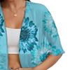 Women's Chiffon Beach Kimono Cover-up with Sun Protection