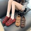 2025 New Autumn Kapibara Platform Heightening German Training Shoes Women's Casual Fashion Single Shoes Comfortable Versatile Trendy Shoes
