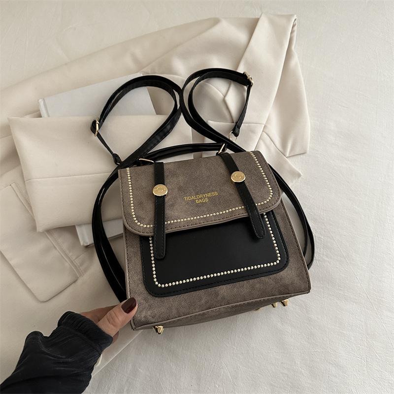 Ретро Повседневная Маленькая Сумка Женский Студенческий Рюкзак Для Школьных Уроков Летняя Новая Модная Тенденция Сумка На Плечо