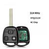 Ключ с пультом ДУ для Lexus IS300 GS300 GS430 1998-2005 / 314 МГц / Чип 4C / 3 Кнопки / HYQ1512V