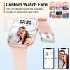 Smart Watch, 1.85-inch Touch Screen Activity Fitness Tracker Watch,  IP67 Waterproof Sports Step Counter, Suitable for Android Iphone Devices