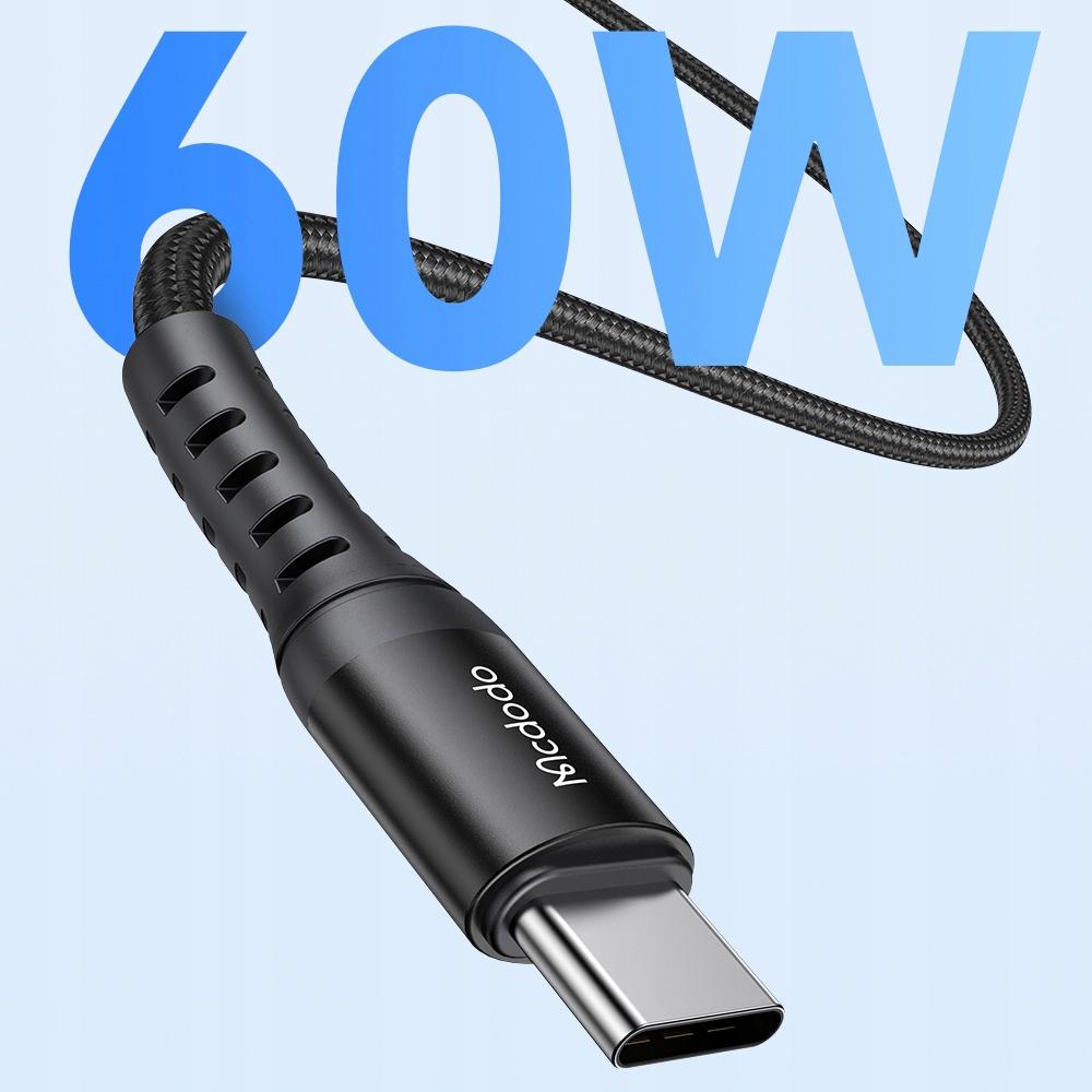 Mcdodo Быстрозарядный кабель USB-C для Samsung Apple USB Type-C 3A 60W 1M