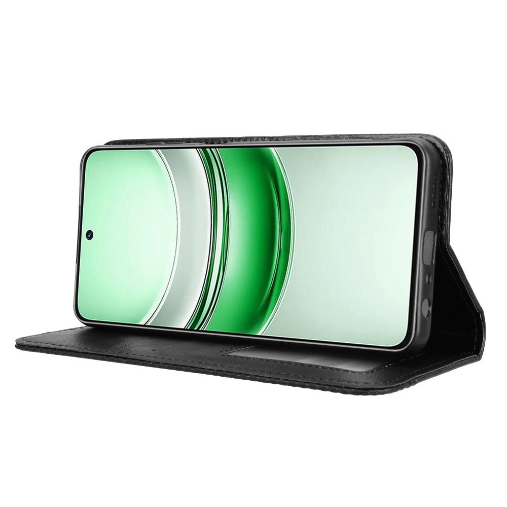 For Realme V70 5G/Realme V70s 5G/Realme 14x 5G Leather Case Wallet Stand Retro Texture Phone Cover