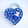 Цветок Красный Розовый Мыло Роза Любовь Подарочная Коробка С Медведем День Святого Валентина День Матери Подарок на Годовщину Свадебные Украшения