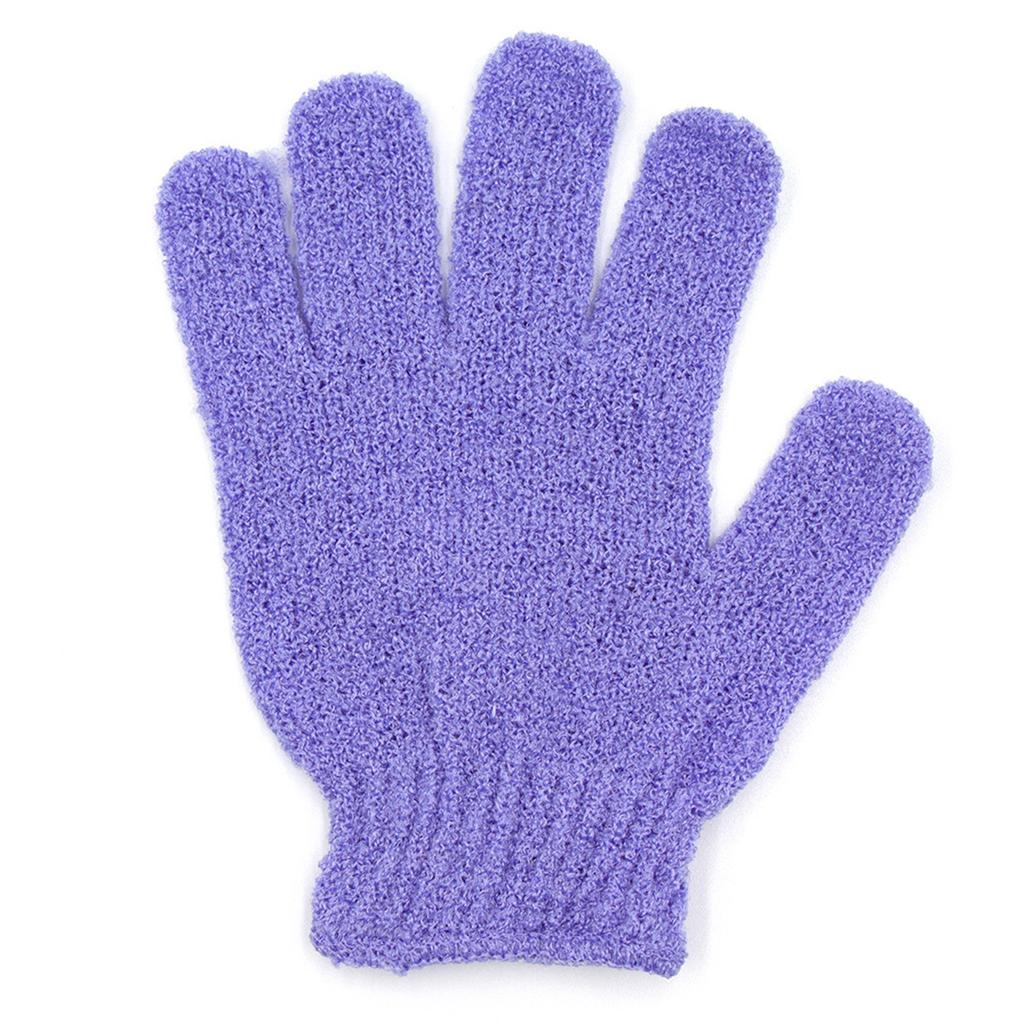 Перчатка для пилинга Полиэстер 5?Рукавица-скраб для тела Finger Design для глубокой очистки