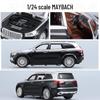 1:24 Mercedes-Benz Maybach GLS600 Alloy Model Car Toy - Детская имитация и демонстрационный элемент