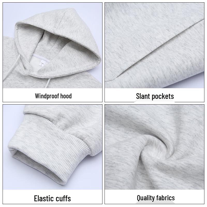 paul frank Men's American Style Loose Fit Hooded Sweatshirt