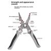 Wire Stripper Decrustation Pliers Adjustable Electrical Wire Wire Winding Pliers Non-slip Wire Stripper Crimper
