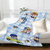 Crayon Shin Print Blanket - Soft & Comfortable, for Bedroom, Travel, Sofa, Home Decoration - Birthday Christmas Gift for Friend