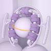Portable Manual Leg Massager Ring-Shaped Slimming Roller Tool  Post-Workout