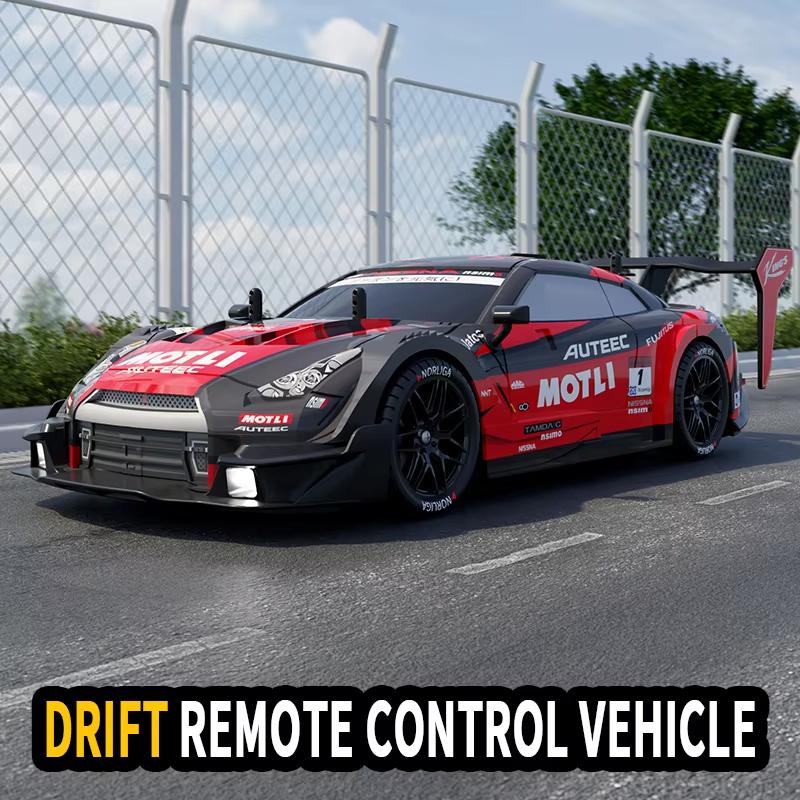Новый 1:14 RC Drift Car Легкий полноприводный высокоскоростной автомобиль с дистанционным управлением GTR Professional Electric Racing Car Boy Adult