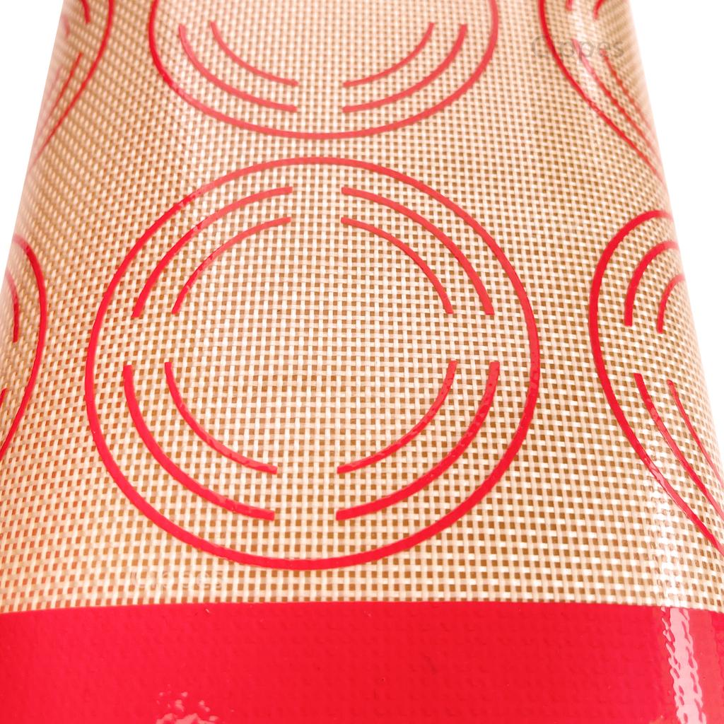 Silicone Baking Mat for Oven, Reusable Non-Stick Heat Resistant Bakeware Sheets with Measurements, for Cookie Macaron Pastry