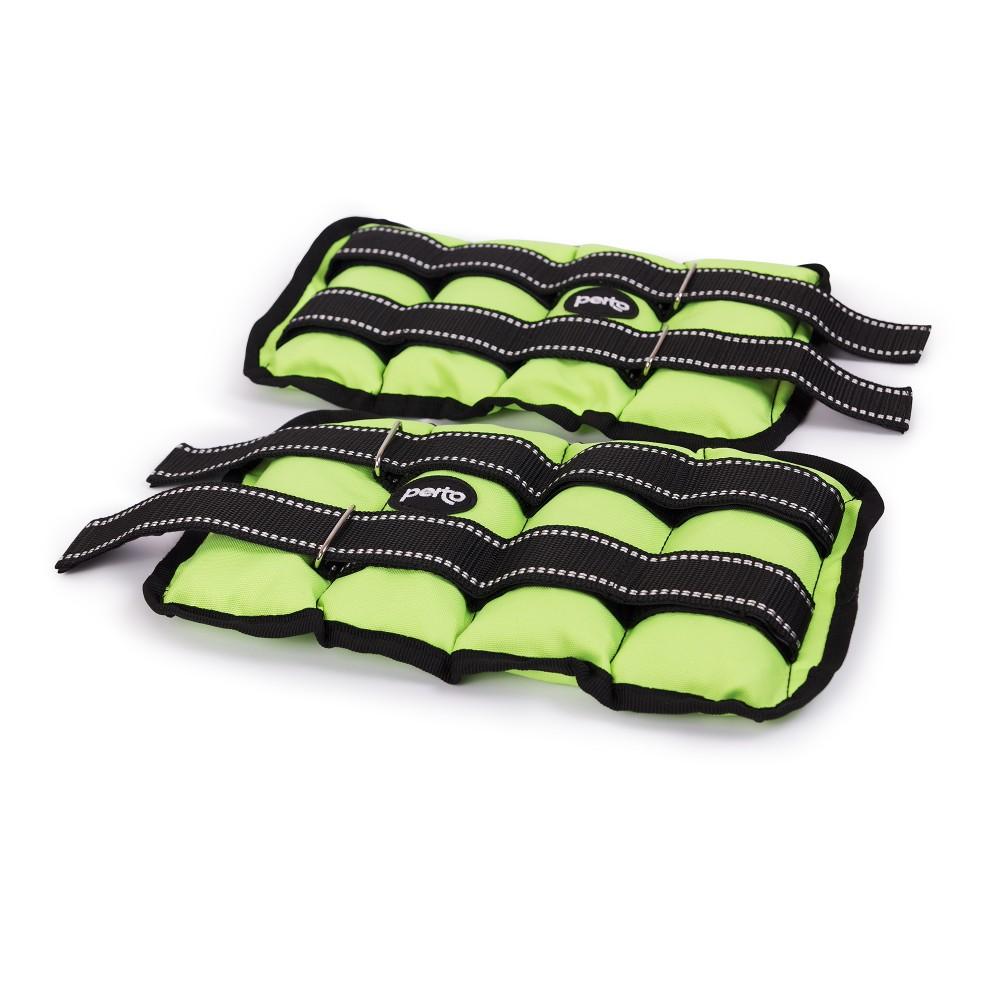 Утяжелители PERTO Lime / Red 2 шт. (0.25 kg - 3.0 kg)