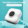 Portable Mini Thermal Printer Wirelessly BT 203dpi Photo Label Memo Wrong Question Printing With USB Cable Imprimante Portable