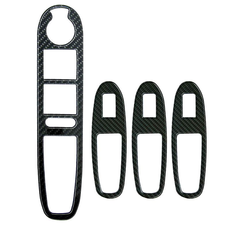 Панель управления двери, окна, декоративная рамка, красные наклейки из углеродного волокна, автомобильные наклейки для интерьера Alfa Romeo 159 2004-2011 гг.