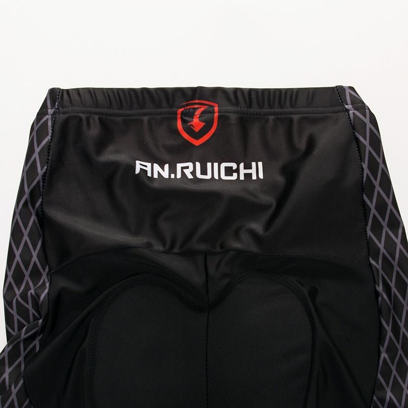 Летний короткий комплект одежды для езды на велосипеде, мужские спортивные трикотажные костюмы, черные брюки-комбинезон