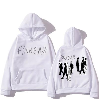 Толстовка Sudaderas Con Capucha Hoodie FINNEAS с принтом на спине, удобная толстовка Funko Pop в готическом стиле, худи Moletom Punk.