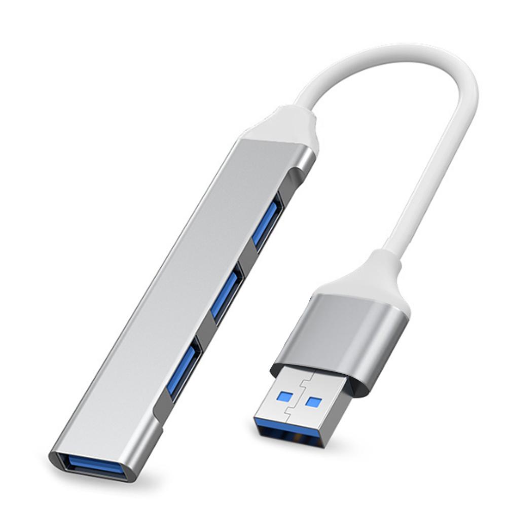 USB C Хаб 3.0 Type C 3.1 4-портовый Мульти-разветвитель Адаптер OTG Для Macbook Pro 13 15 Air Pro ПК Компьютерные Аксессуары