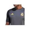 Adidas Мужская тренировочная футбольная майка Real Madrid Tiro 23, углеродно-черная IB0040