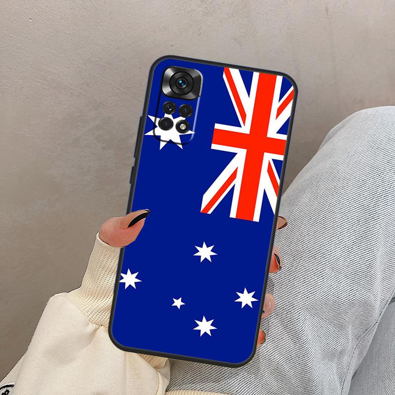 Australia Flag For Xiaomi Redmi Note 14 13 9 10 11 12 15 Pro Plus Case Cover For Redmi 15 C 13C 12C 10C 14C