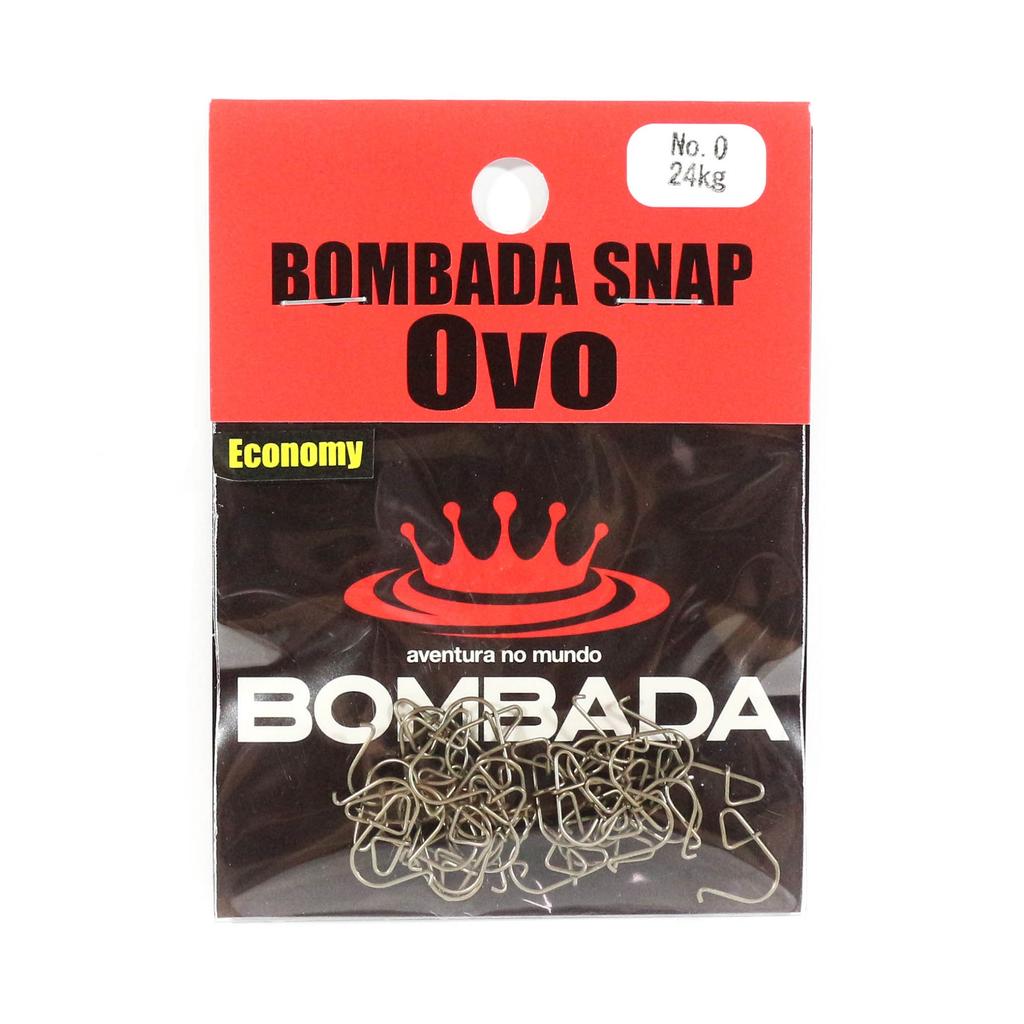 Bombada Lure Snap Ovo Economy Pack Heavy Duty Size 0 (3922)