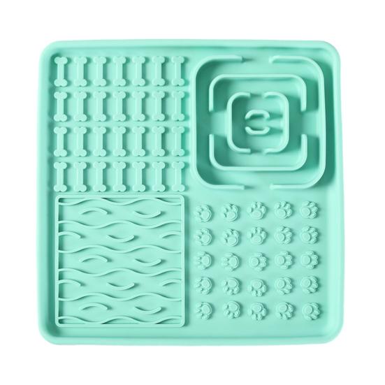 Yousheng Cat Lick Mat Dogs Fun Slow Feeder with Suction Cups Non-Slip Dog Enrichment Treat Mat for Dogs Cats Boredom Relief Mental Stimulation