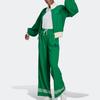(WMNS) adidas Adicolor 70s Вязаные широкие брюки Азиатский размер 'Зеленый Белый' Женские IB2045
