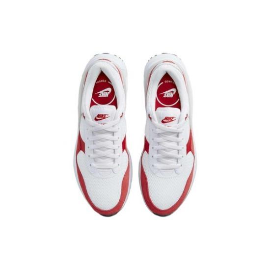 Nike Air Max SYSTM Low Белый Университетский Красный - DM9537-104