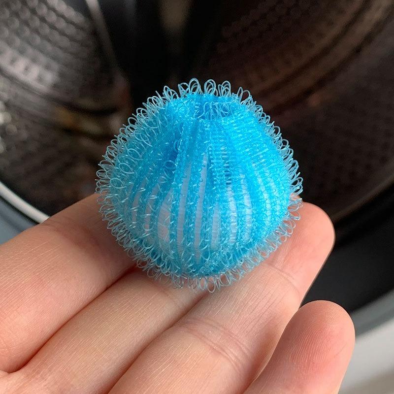 Шар для сбора шерсти и волос в стиральной машине