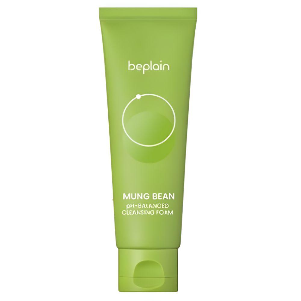 Beplain Mung Bean pH-Balanced Cleansing Foam Gentle Deep Pore Facial Cleanser 80ml