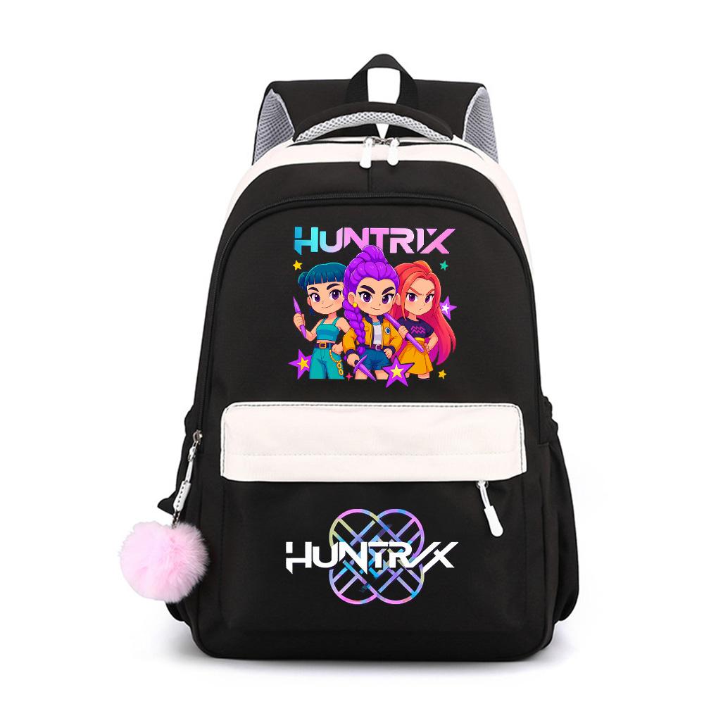 Cute Anime K-Pop Printed Large Capacity Backpack for Teenger Student Girl Boy Schoolbag Bookbag Kid Gift Women Waterproof Travel Bag Mochila