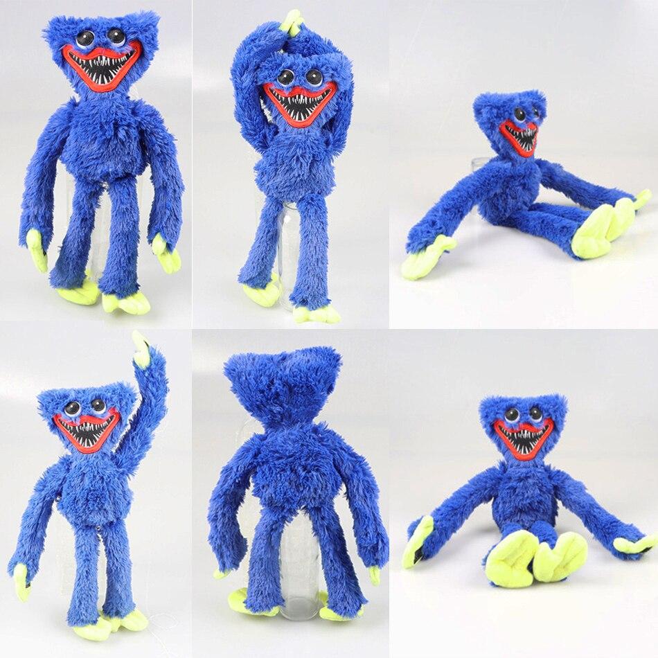 40 см мягкая игрушка Huggy Wuggy, игра Poppy Playtime, плюшевая кукла, фигурка мультфильма, мягкие животные, куклы на день рождения, рождественские подарки
