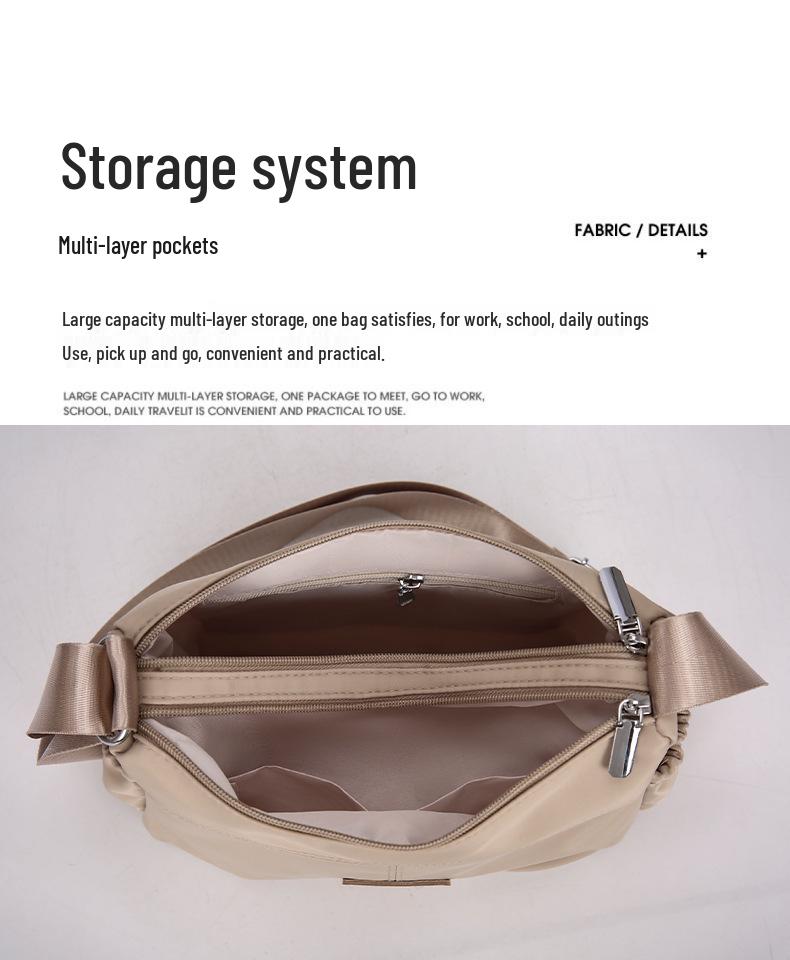 Женская водоотталкивающая износостойкая сумка кроссбоди, универсальная повседневная мода, трендовая наплечная сумка в корейском стиле