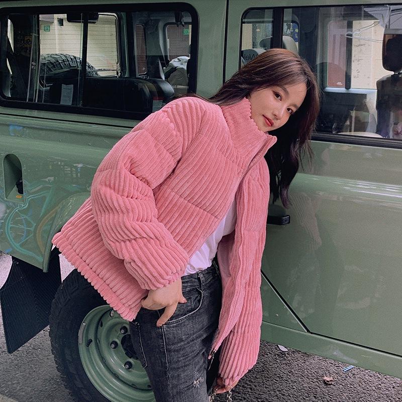 Свободная пуховая хлопковая куртка женская новая зимняя куртка зимнее пальто