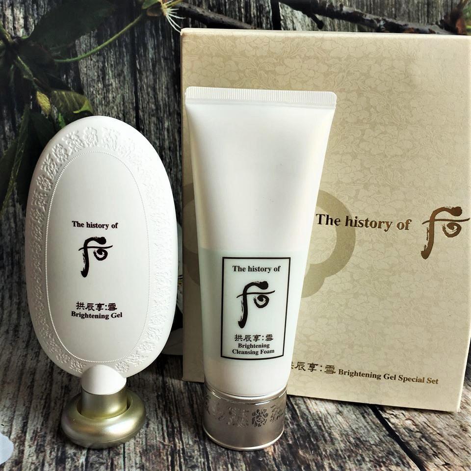 THE HISTORY OF WHOO Gongjinhyang Seol Brightening Peeling Gel Специальный набор