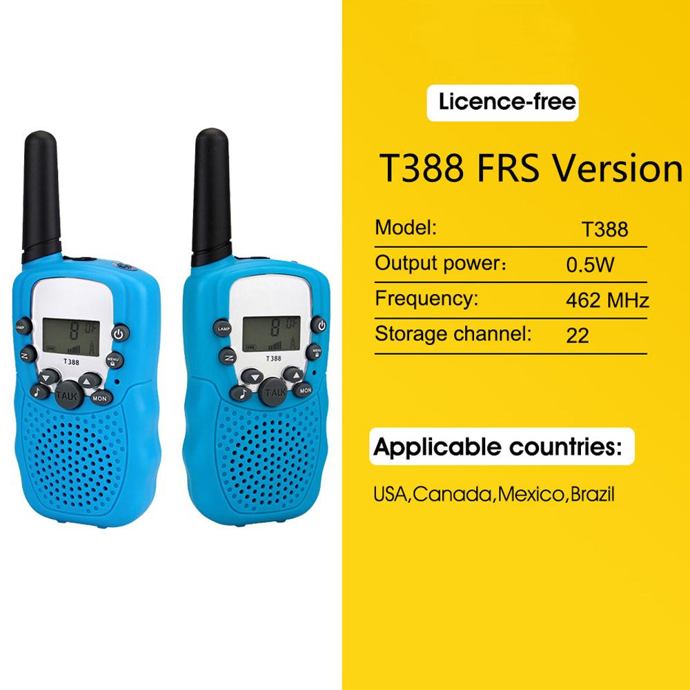 Портативная детская мини-игрушка Walkie Talkie Двусторонняя связь Удаленный домофон