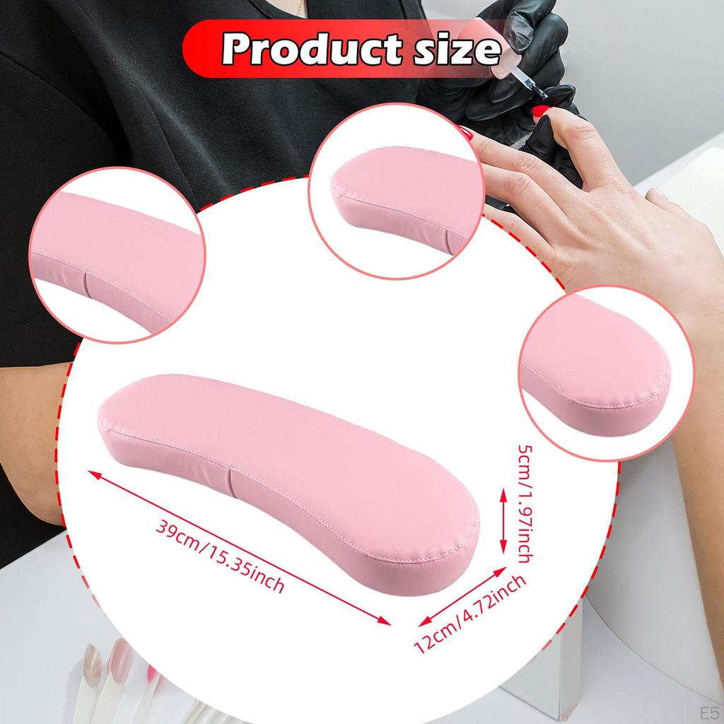Manicure Armrest Support Cushion for Nail Art And Elbow Comfort