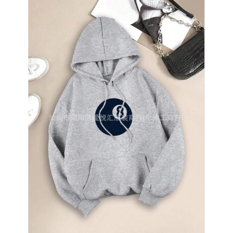 Womens Oversized Hoodie With Leopard Print Star Graphic Casual Streetwear Sweatshirt
