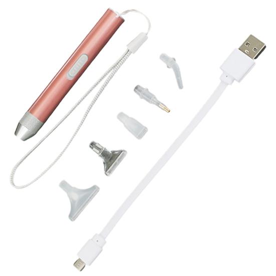 Новая USB перезаряжаемая осветительная дрель с 4 головками, 5D алмазная живопись, аксессуары для вышивки, инструменты «сделай сам»