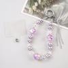 Creative Sea Series Cute Ins Beaded Mobile Phone Chain Tassel Lanyard Luxury Fashion Women's Bag Pendant Keychain Crystal String