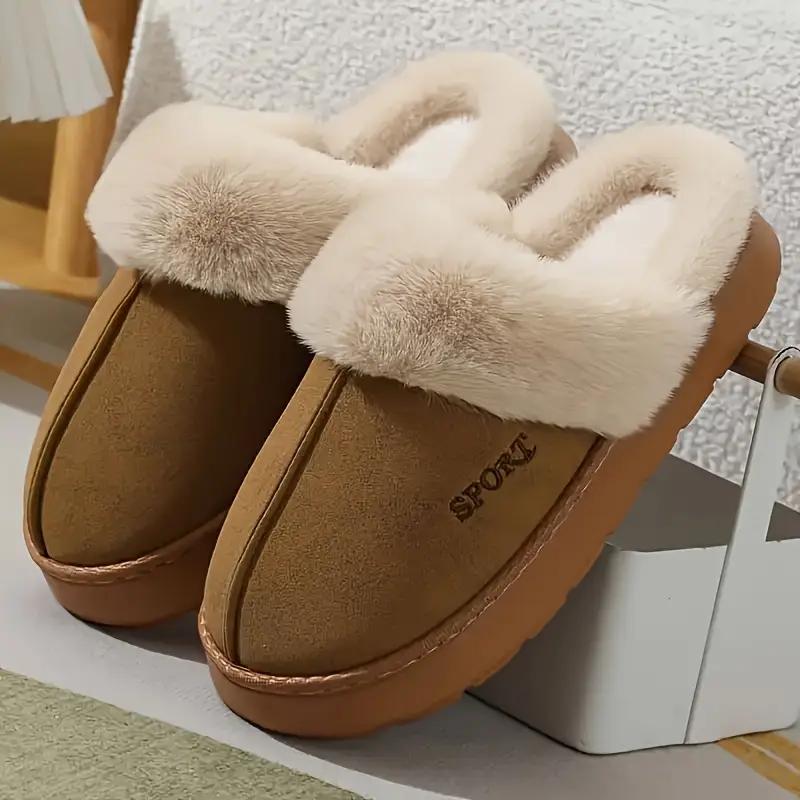 Women'S Winter Slippers, 4 Colors Available, Suitable for Holiday Casual Wear, Elegant Indoor/Outdoor Winter Shoes