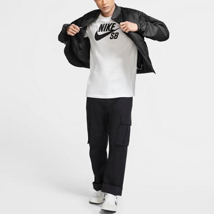 Nike SB Скейтборд Повседневная ветровка Мужские куртки Черные CK5246-011