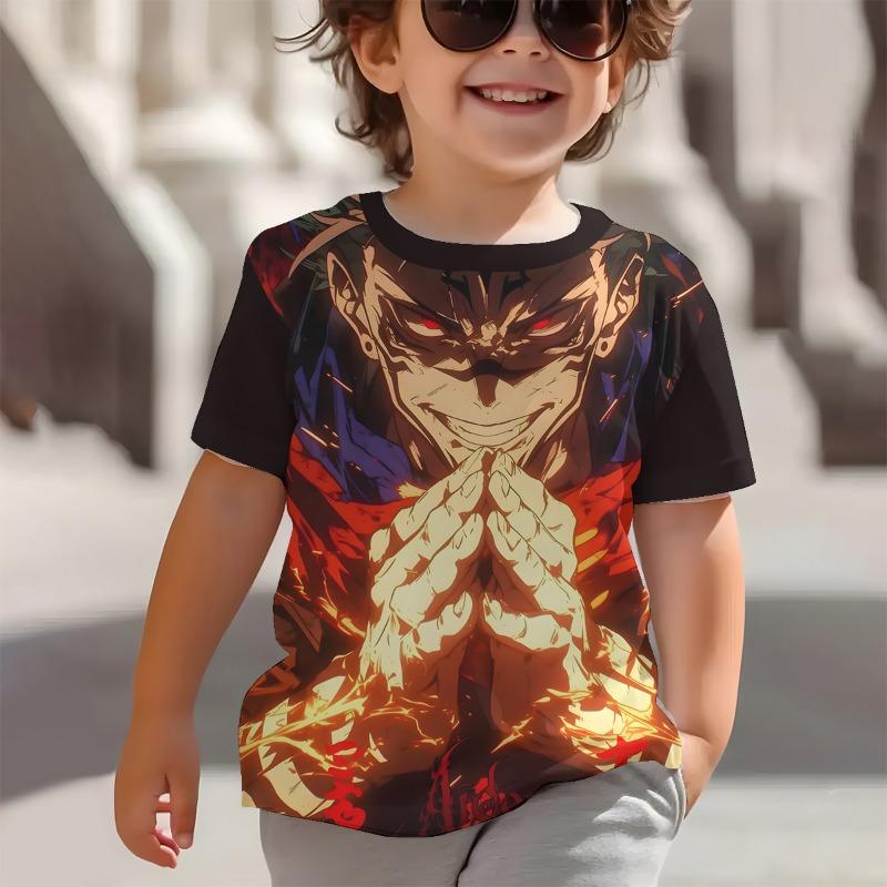 3D Print Jujutsu Kaisen Satoru Gojo Baby Clothing 5 To 14 Years Male Outdoor Clothes for Children Boy Girl Child T-Shirt Top