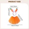 Easter Bunny Rabbit Costume Set Modern Cosplay Skirt Cartoon Hair Band Photo Props Ears Headband for