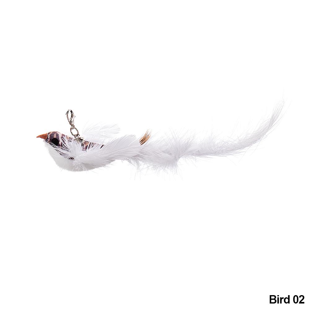 Игрушки для кошек, имитация птицы, интерактивные игрушки, забавная птица из перьев с колокольчиком, игрушка-палочка для котенка, игрушка-дразнилка, кошачьи товары