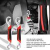 New Grip 6-32mm Multifunctional Opening Pipe Wrench Adjustable Spanner Wrench Car And Motorcycle Maintenance Universal Wrench