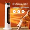 Graphene Rapid Heating Vertical Electric Fireplace Heater Fan