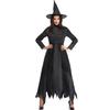 Witch Costume, Stage Costume Cospay Evil Wizard Costume, Cosplay Halloween Costume